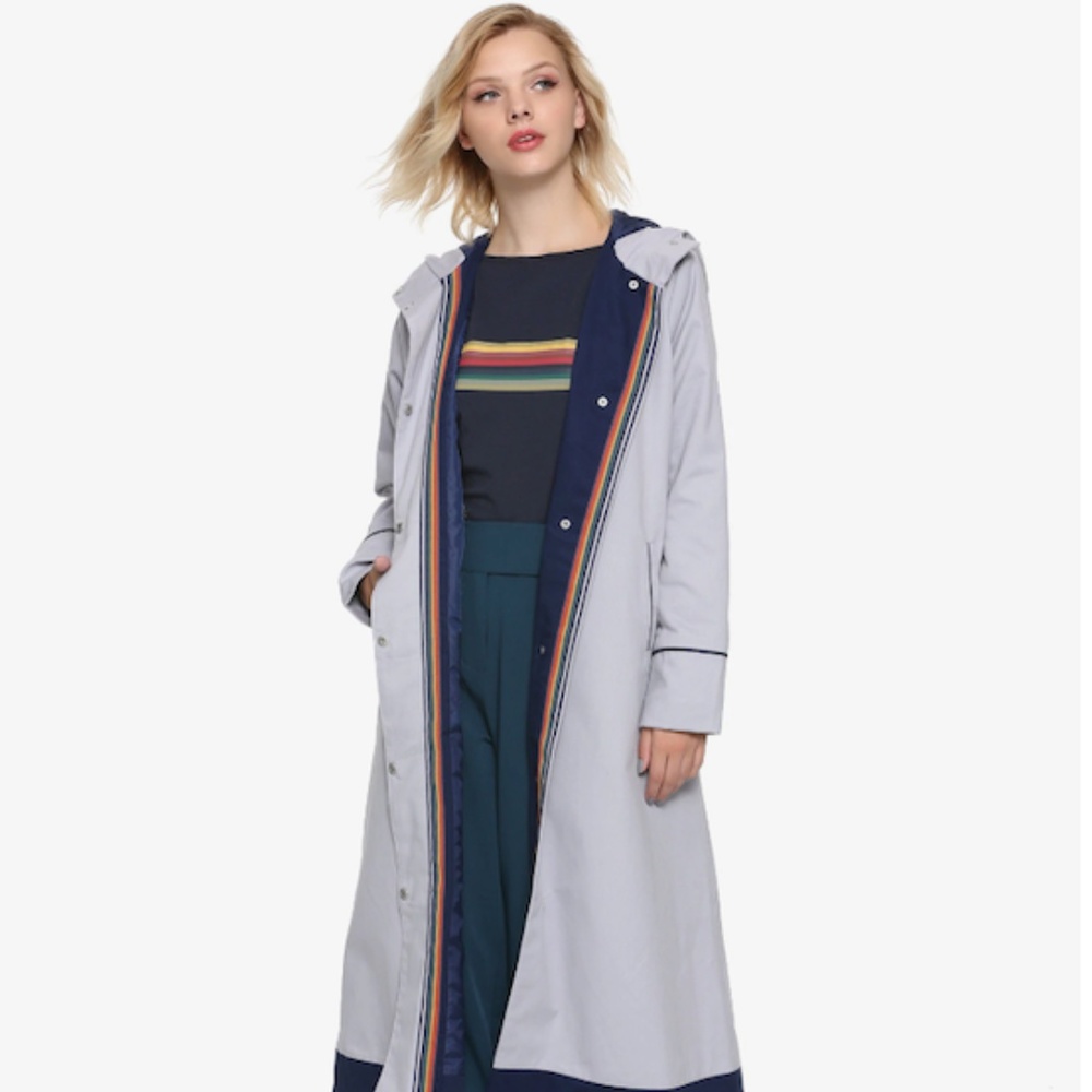 Her Universe 13th Doctor Who Trench Coat Small